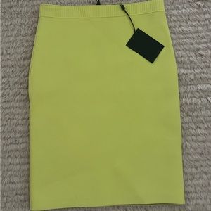 Alexander Wang Bodycon Pencil Skirt pastel yellow